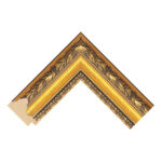 Decorative Gold Scoop Picture Frame