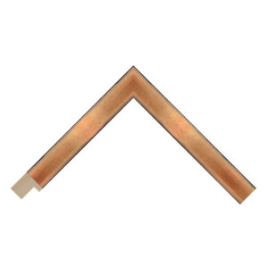 Copper and Black Flat Picture Frame