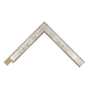 Silver and Black Flat Picture Frame