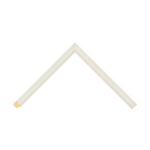 White Bevel Picture Frame
