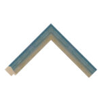 Blue Step Picture Frame