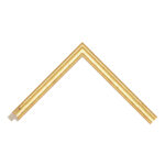 Gold Scoop Picture Frame