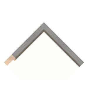 Pale Grey Bevel Picture Frame