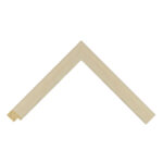 Cream Open-Grain Cushion Picture Frame