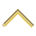 Green and Gold Scoop Picture Frame