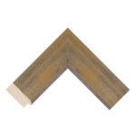 Oak with Silver Sight Edge Flat Picture Frame