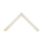 Ivory Open-Grain Bevel Picture Frame