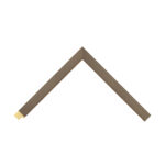 Brown Distressed Flat Picture Frame