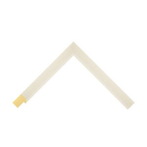 Ivory Open-Grain Bevel Picture Frame