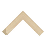 Raw Obeche Scoop Picture Frame