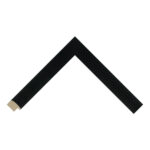 Black Closed-Grain Cushion Picture Frame