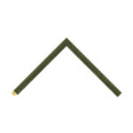 Green Closed-Grain Cushion Picture Frame
