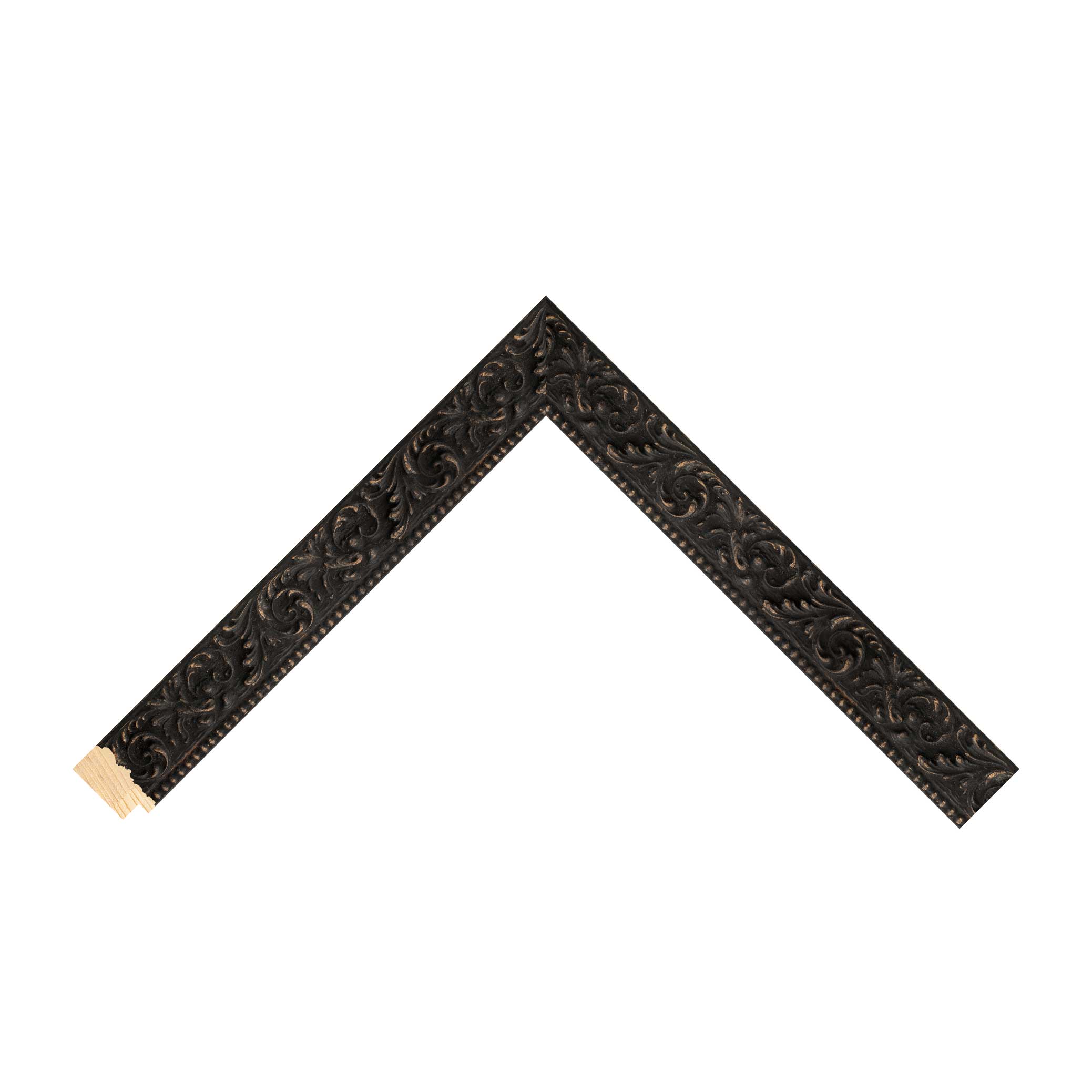 Decorative Black Flat Picture Frame