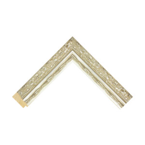 Decorative Silver Bevel Picture Frame