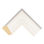 Whitewash Open-Grain Bevel Picture Frame
