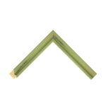 Green Distressed Scoop Picture Frame