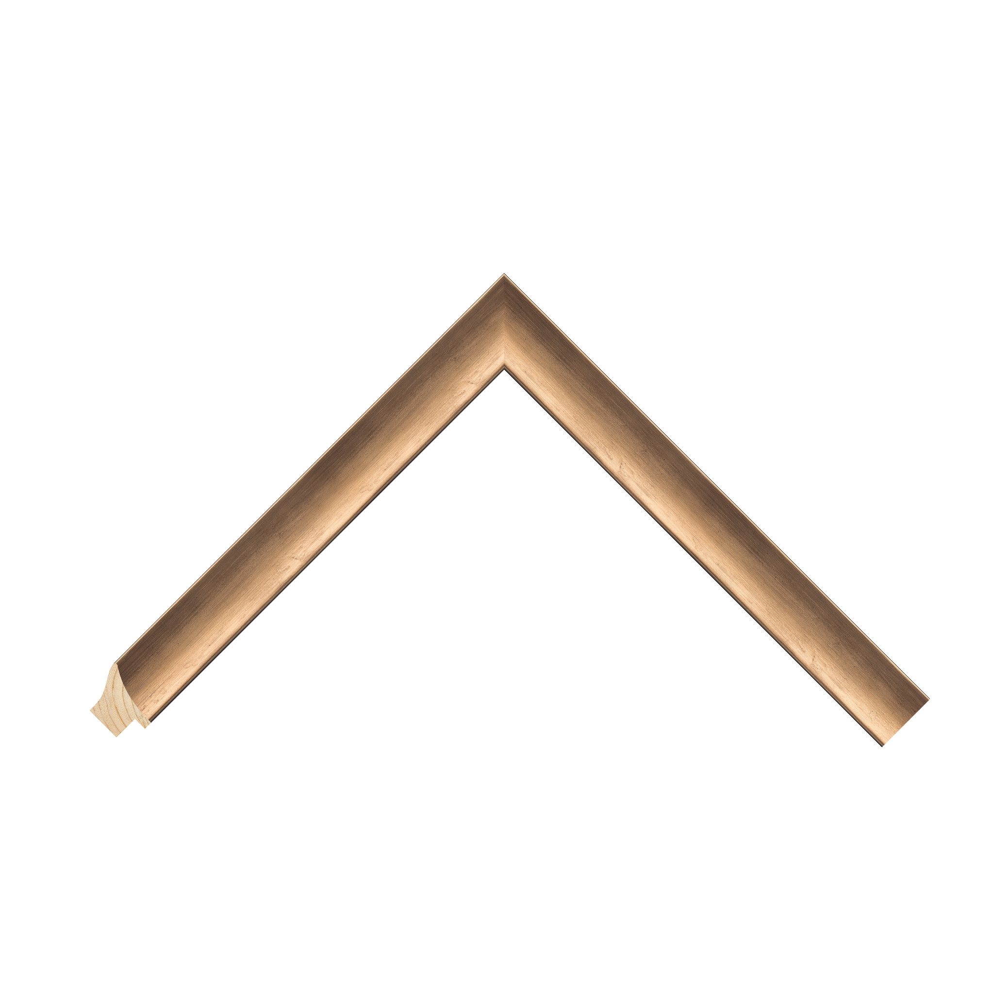 Bronze Scoop Picture Frame