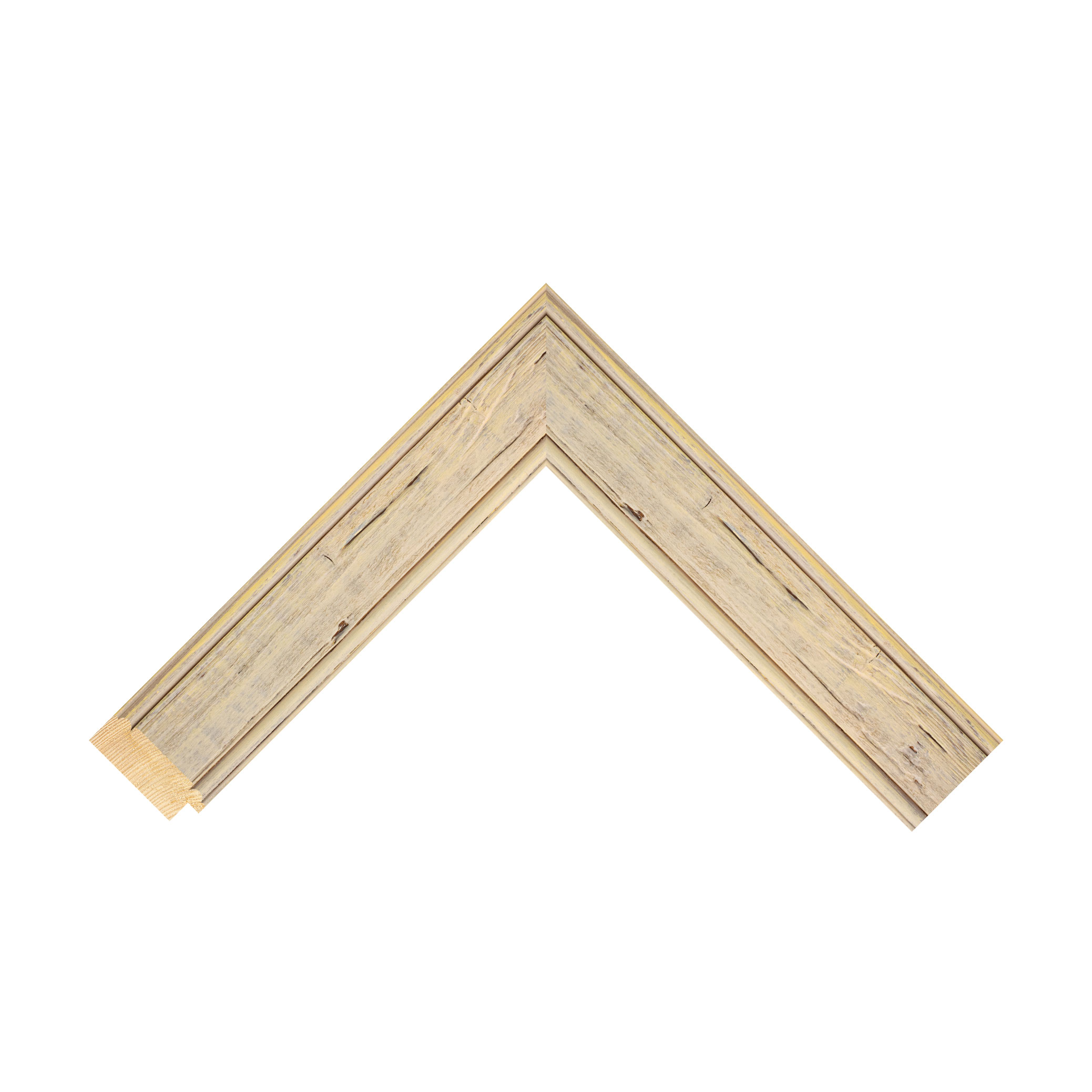 Rustic Light Brown Step Picture Frame