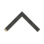 Grey Open-Grain Bevel Picture Frame