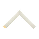 Ivory Open-Grain Bevel Picture Frame