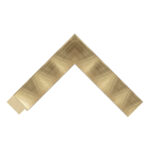 Brushed Gold Flat Picture Frame