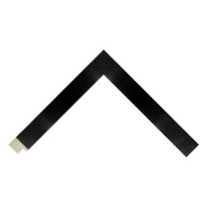 Brushed Black Flat Picture Frame