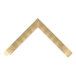 Brushed Gold Flat Picture Frame