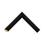 Black Angled Flat Picture Frame