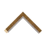 Greenwich Oak Silver Flat Picture Frame