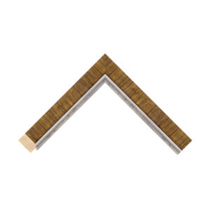 Greenwich Oak Silver Flat Picture Frame