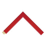 Gloss Red Cushion Picture Frame