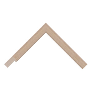 Raw Oak Flat Picture Frame