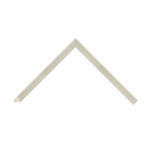 Cream Closed-Grain Bevel Picture Frame