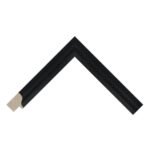 Navona Black Scoop Picture Frame