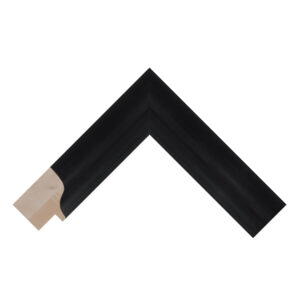 Navona Black Scoop Picture Frame