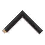 Black Scoop Picture Frame