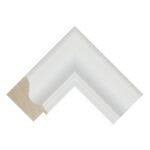 Matt Esquilino White Scoop Picture Frame