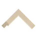 Raw Obeche Bevel Picture Frame