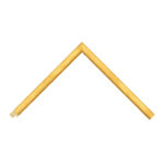 Gold Scoop Picture Frame