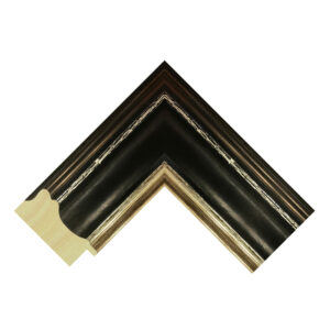 Trastevere Black Scoop Picture Frame