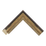 Trastevere Gold Scoop Picture Frame