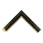 Trastevere Black Scoop Picture Frame