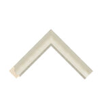 Chatsworth White Antique Scoop Picture Frame