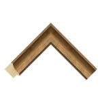 Gold Antique Scoop Picture Frame