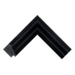 Gloss Black 2-Step Picture Frame