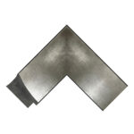 Silver Scoop Picture Frame