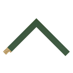 Dark Green Closed-Grain Flat Picture Frame