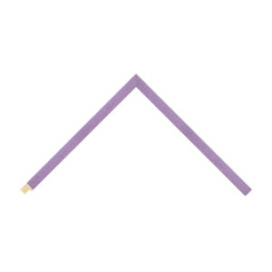 Purple Open-Grain Flat Picture Frame