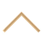 Oak Open Grain L Shape Foil Flat Picture Frame