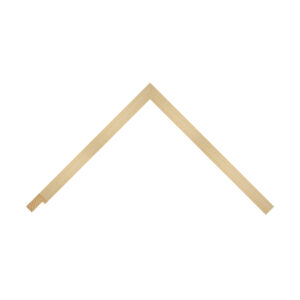Ash Open Grain Foil Flat Picture Frame